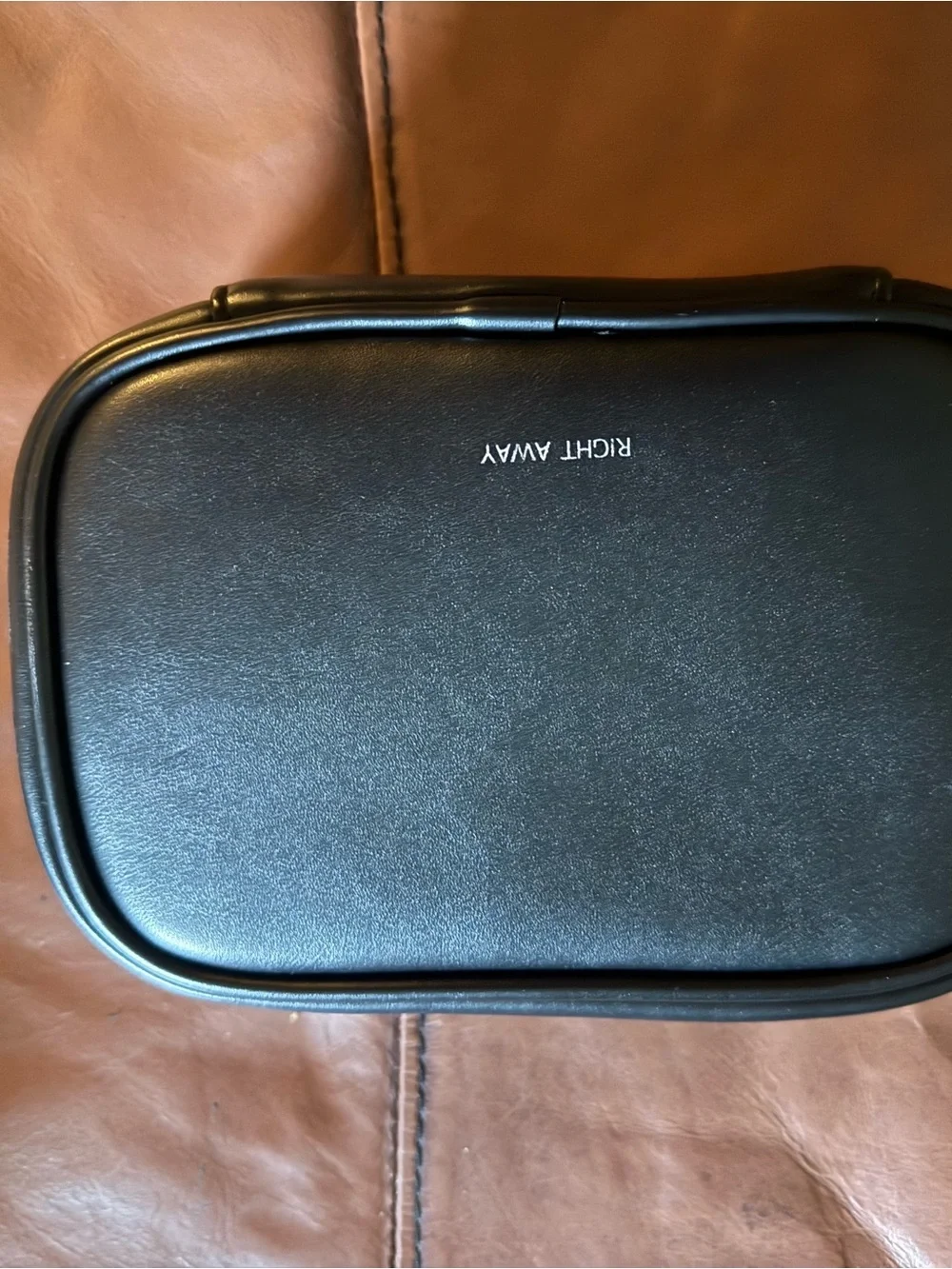 Blush Pink Compact Cosmetic Pouch